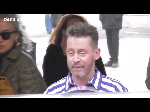 Macauley Culkin ( Home alone ) @ Paris Fashion Week 8 march 2026 show Jean Paul Gaultier