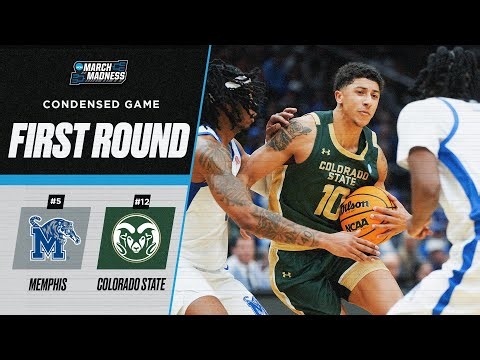 Colorado State vs. Memphis - First round NCAA tournament extended highlights