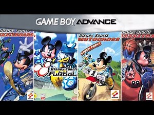 Disney Sports Games for GBA