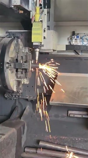 ✨ Laser Cutting Metal Tube | Factory Precision Engineering