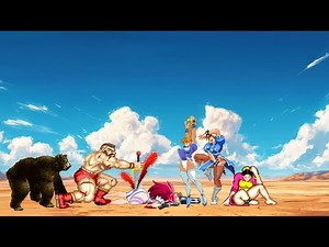 Ultimate Zangief vs Luna Himeki Team 1v4 | Legendary MUGEN Team Battle