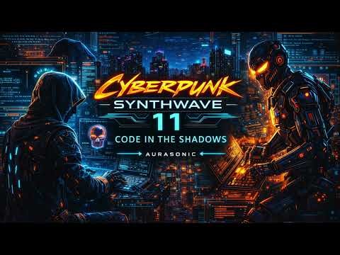Cyberpunk Synthwave 11 — Code in the Shadows 🖥️ Dark Hacker Vibes | AURASONIC