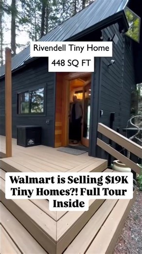 $19K Walmart Tiny Home Tour🤯🏡