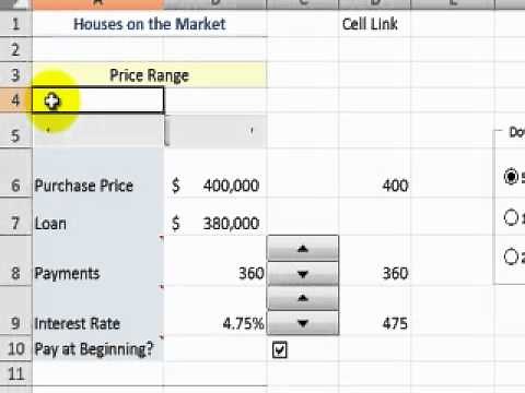 How to Add Scroll Bars Controls to an Excel Form