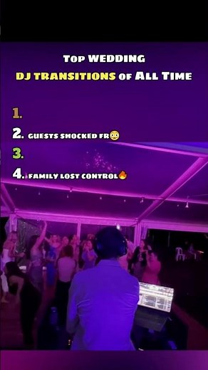 Best Wedding DJ Transitions That Made Everyone Jump