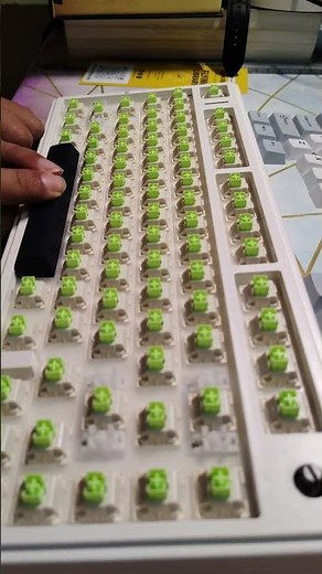 AULA F75 | Cleaning My Aula F75 Mechanical Keyboard | Keycap Removal & Dust Cleanup