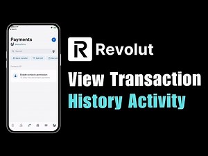 How to View Transaction History Activity on Revolut !