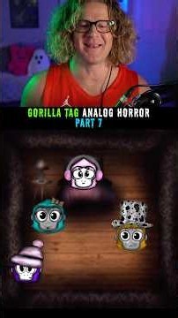 Gorilla tag (Analog Horror) #scary #horror #gorillatag #fyp #analoghorror