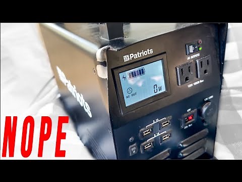 4 Patriots Solar Generators: OVER-PRICED & NOT WORTH IT!!!