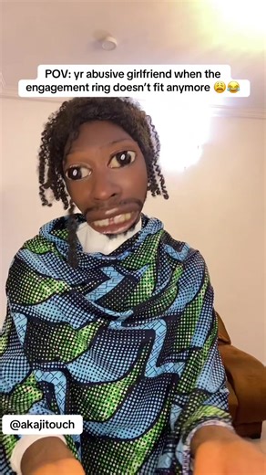 When the engagement ring turns oversized in few days 😂🥺#trands #fyp #auntishakiradancechallenge