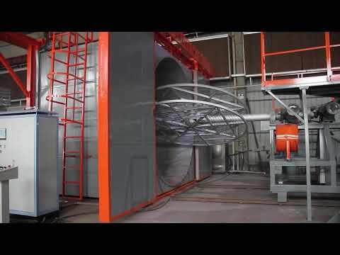 Cutting-Edge Fully Automatic Shuttle Rotational Molding Machine by KiddiTech