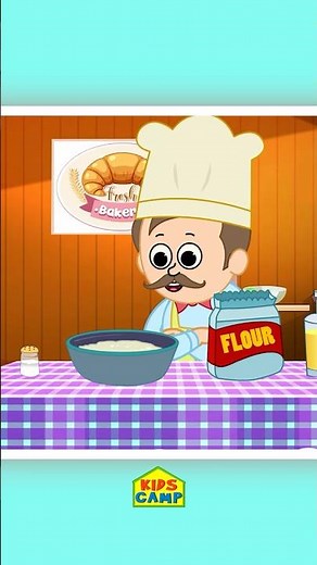 Pat A Cake Baker's Man #shorts #nurseryrhymes