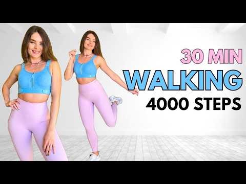 30 MIN METABOLIC WALK WORKOUT | 4000 STEPS for Lose Weight at Home | No Repeat