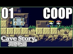 MIMIGA VILLAGE, BALROG BOSS FIGHT COOP Cave Story+ Plus Multiplayer Gameplay Part 1 - DarkLightBros