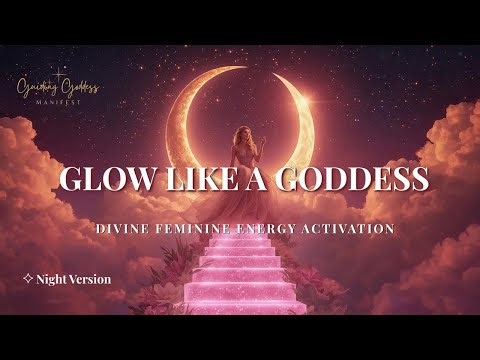 ✧ Glow Like a Goddess ✧ Subliminal for, Beauty, Radiance & Feminine Energy (Calm/Night Version)