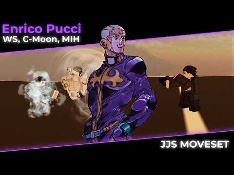 High Effort Enrico Pucci Custom Moveset | Jujutsu Shenanigans Skill Builder