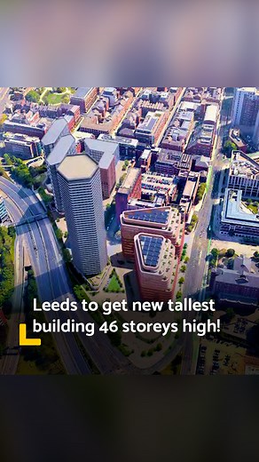 A huge new skyscraper will soon be built in Leeds - set to be the tallest in the whole city 😲 It will stand at 46 storeys high, part of the new Wellington Square development on Wellington Street 📍 Leeds City Council planning chiefs approved the proposals this week. Three buildings make up the complex - with two office blocks in front of the towering hexagonal-shaped skyscraper, which will house 464 rented apartments 🏡 The site is on land opposite the old Yorkshire Post tower, and not far from