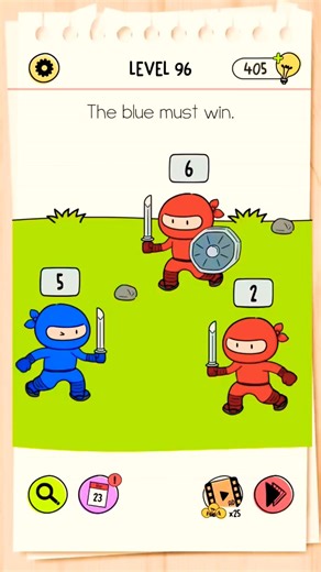 BRAIN TEST AS level 96 #braintest