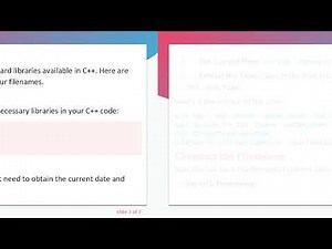 How to add a timestamp to filenames in C+ + for organized file management