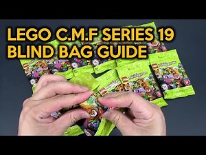 LEGO Collectible Minifigures (19) Blind Bag Guide - How to Feel for the Ones You Want