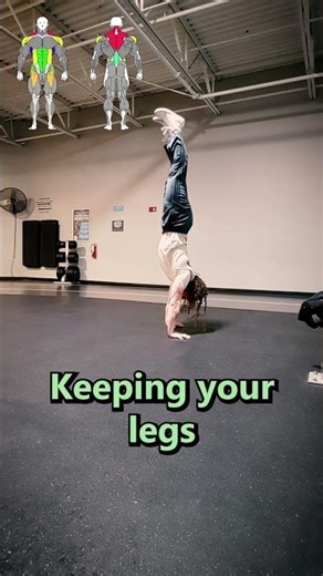 Straddle Press Handstand