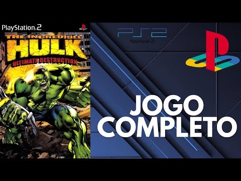 HULK ULTIMATE DESTRUCTION PS2 - JOGO COMPLETO
