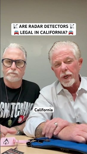 Yes, radar detectors are legal to use in California, but there’s an important catch. #education