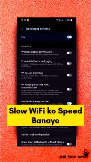 Wi-Fi Scan Throttling Control | Slow Wi-Fi ka auto Connect #wifi #throttlecontrol #shorts