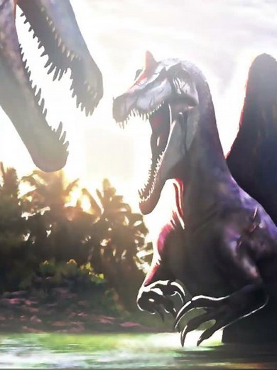 Spinosaurus vs Ankylosaurus #vs #1v1 #viral #prehistoric #animals