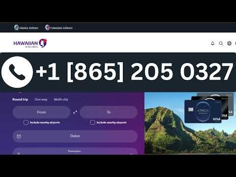 Hawaiian Airlines Customer Service | 24/7 Customer Helpline & Support