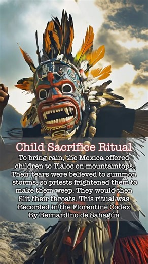 98K views · 1.3K reactions | A brutal story of ritual sacrifice to the Aztec rain god Tlaloc. #history | Incredible History | Facebook