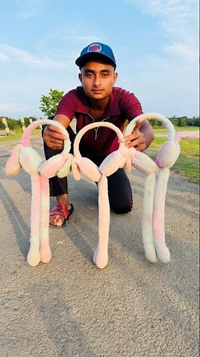 Most Viral Cute Earmuffs Vs Original Wireless Headphone Unboxing Test 😛