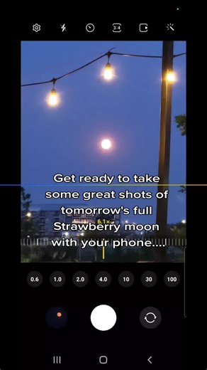 Full Moon Photo Tutorial 🌚 #fullstrawberrymoon #pinkmoon #phototutorial