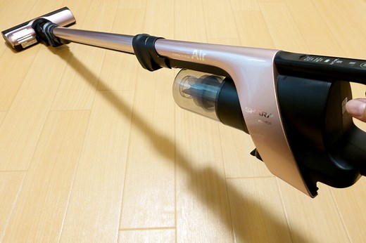SHARPコードレス掃除機「RACTIVE Air EC-VR3S」使用レビュー！心も軽くなる超軽量クリーナー - Rentio PRESS [レンティオプレス]