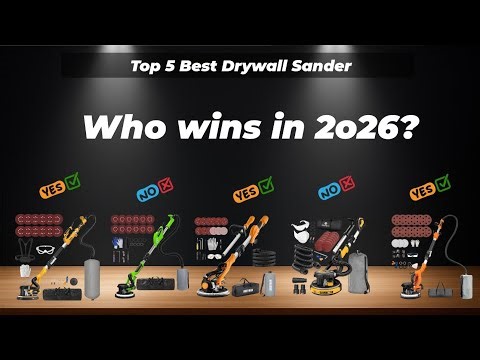 ✅ Top 5 Best Drywall Sanders [Watch This Before You Make a Choice!]