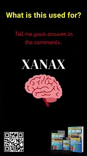 Top 200 Drugs: Xanax & its Uses, Benefits & Details! #shorts