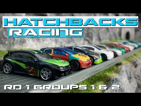 Hatchbacks Main Series: Batch 1 | Round 1 | Groups 1 & 2 [Custom Diecast Racing]