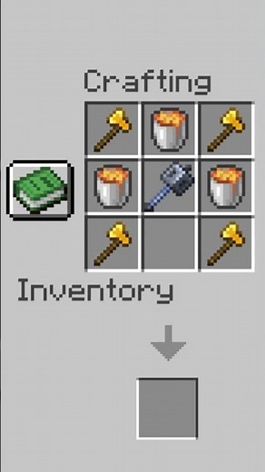 Crafting the MACE AXE in Minecraft! 🤯#mcpe #minecraft