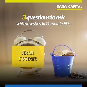 How to choose the right Corporate Fixed Deposit? Find out in our blog: https://bit.ly/3jccV1N #TataCapital #Blog #Finance #Corporate #FixedDeposit #Investment #FinTech | Tata Capital