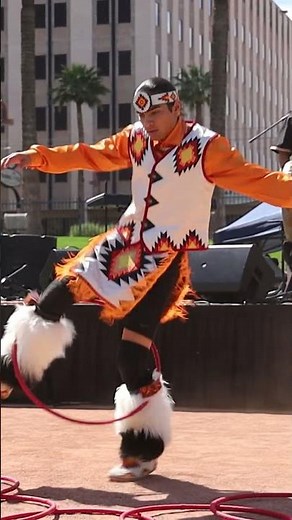 Meet Champion Josiah Enriquez, Winner of The World Hoop Dance Contest at The Heard Museum Phoenix AZ