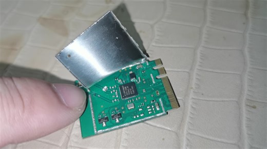 30顺丰包邮的爱科微AIC8800D80 M2国产无线网卡开箱 拆解