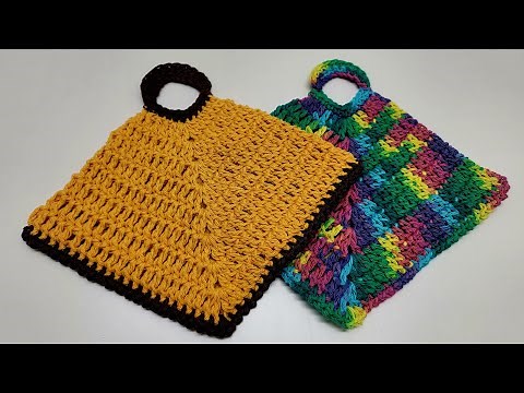 EASY Crochet Vintage Potholder Pattern / Bringing Back The Nostalgia