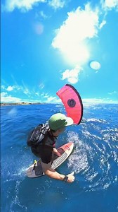 Parachute surfing in Hawaii 🌺🌴🌊☀️