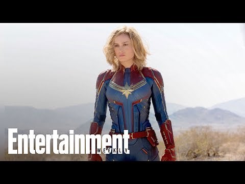 'Captain Marvel' First Exclusive Images With Brie Larson & Samuel L. Jackson | Entertainment Weekly