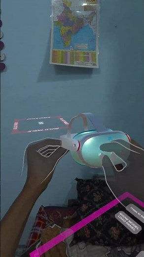 Iron man hologram technology at home using Mixed reality #tech #VR #gaming #ironman #hologram