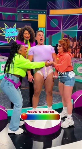 Game show wedgie (AI)