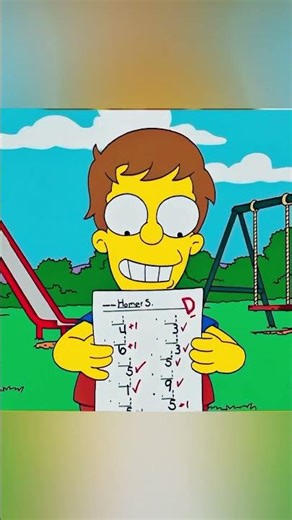 The heartbreaking childhood of Homer.