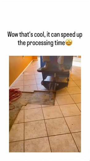 Elixo on Instagram: "- The post showcases a 61-second video of a blue ride-on floor scraper machine efficiently demolishing ceramic tiles in an office space, with an operator seated on the device as it shreds and lifts flooring in seconds. - Uploaded by @queenof99lol on January 14, 2026, it received 686,000 views and 378 replies, predominantly in Indonesian, where users express awe at the tool’s speed and destructive power compared to manual methods. - This equipment, similar to the National Flo