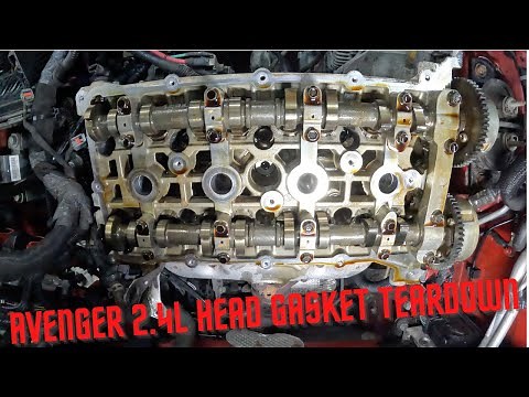 2014 Avenger 2.4L Head Gasket Teardown