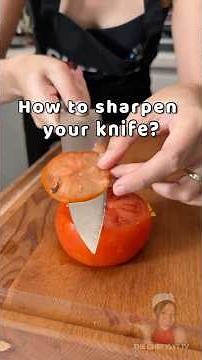 Episode 1: How To Sharpen Your Knife? #ChefYlyt #culinary